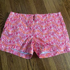 Adorable Vineyard Vines Pink and Orange Floral Shorts